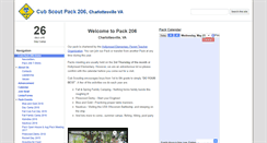 Desktop Screenshot of cubpack206.org